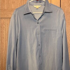 Croft & Barrow Sky Blue Button-Up Shirt